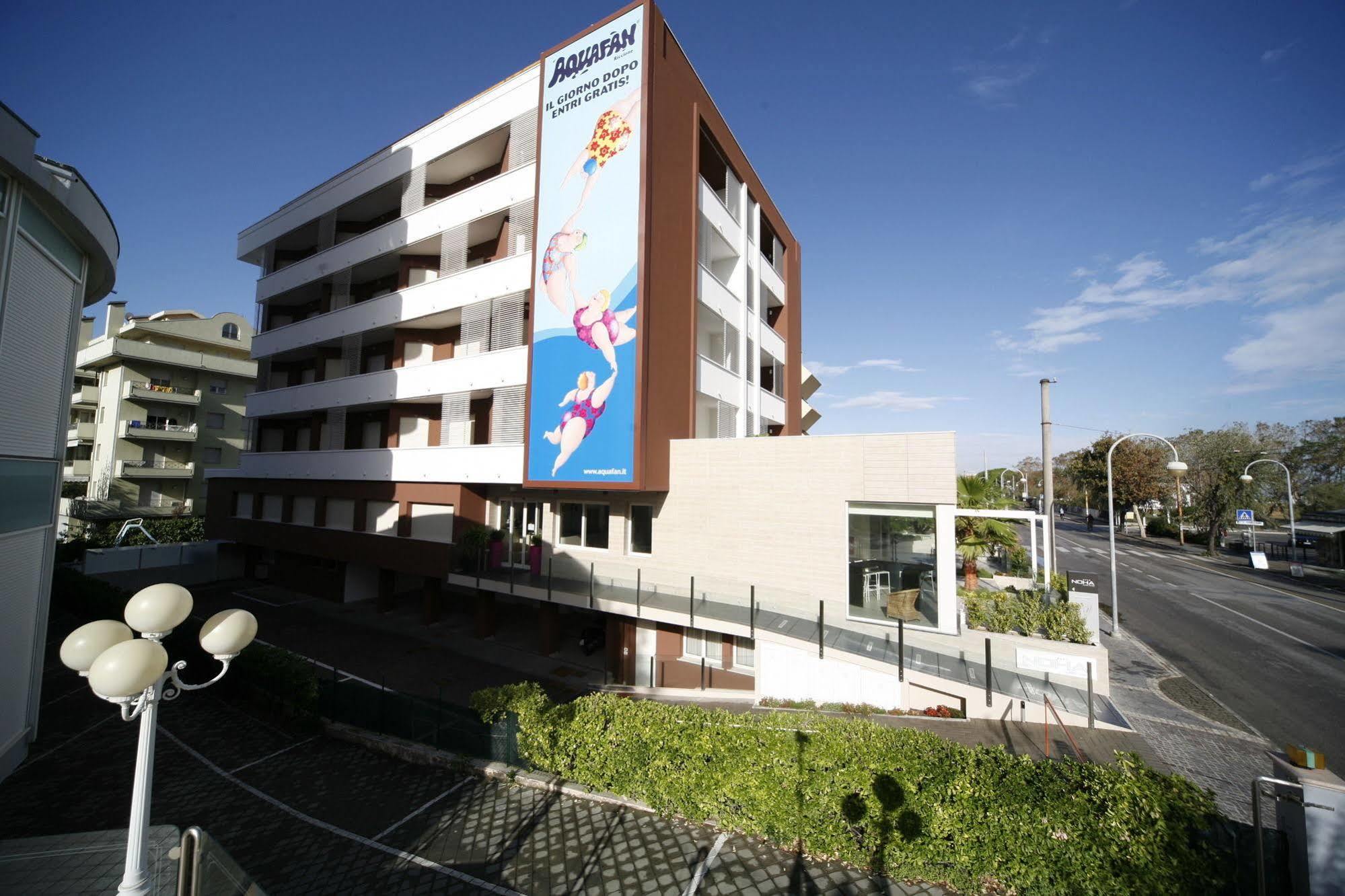 Noha Suite Hotel Riccione Eksteriør billede